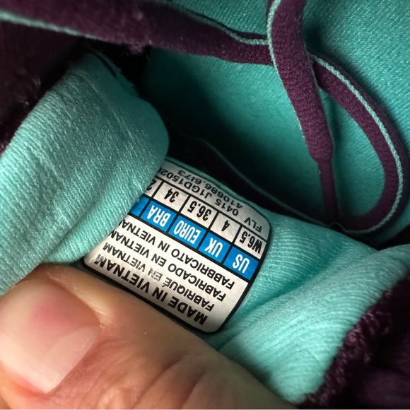 Womens Purple Mizuno Shoes - Picture 11 of 11